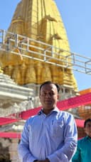 Veerabhai Prajapati at VIR Paradise real estate project site Mumbai